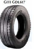 Pneu 295/60 R 22.5 GITI GDL617 záběrová, dálnice